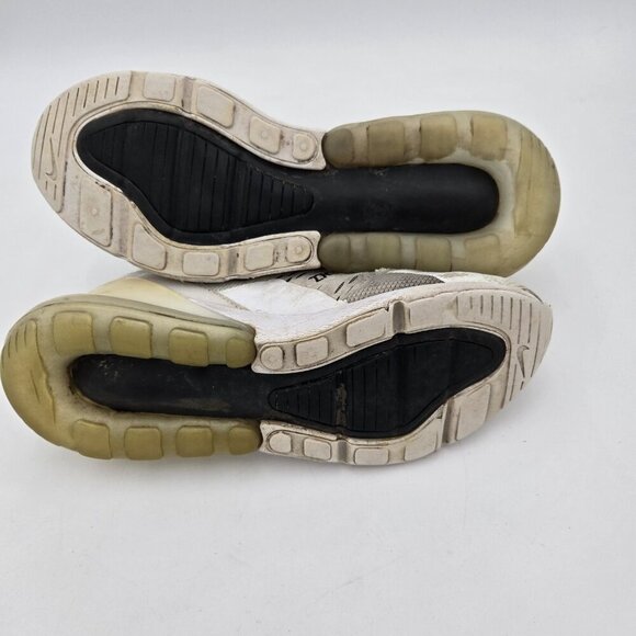 Nike Air Max 270 Low Top White Black Size 10 AH6789-100 Mens Lace Up Breathable - Picture 7 of 8